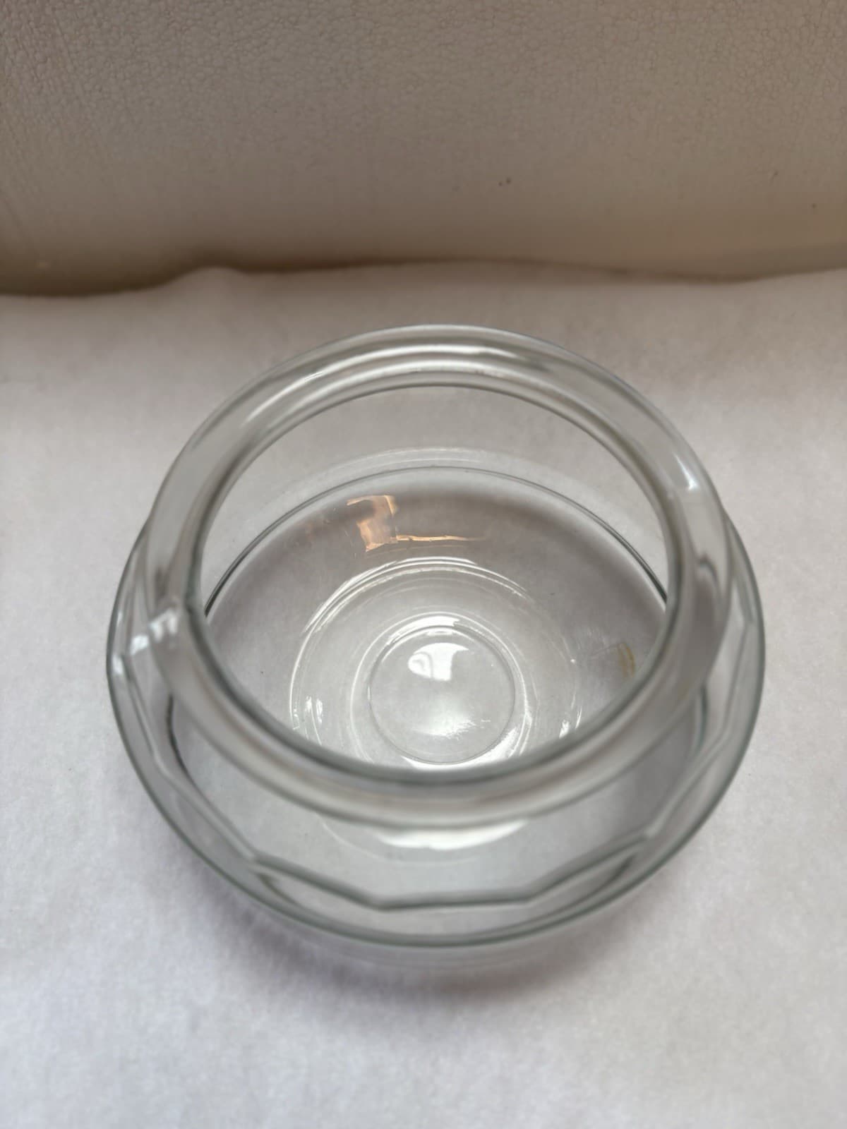 Vintage Glass Turtle Fish Bowl Mid Century Modern Terrarium I Gallon 6” 4