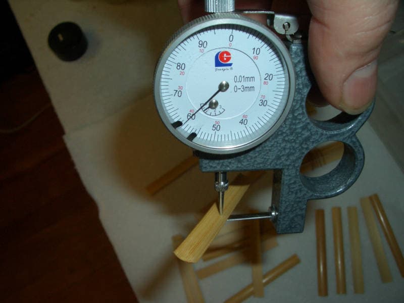 20 Gouged  Oboe Reed cane 11.00 Diameter 5