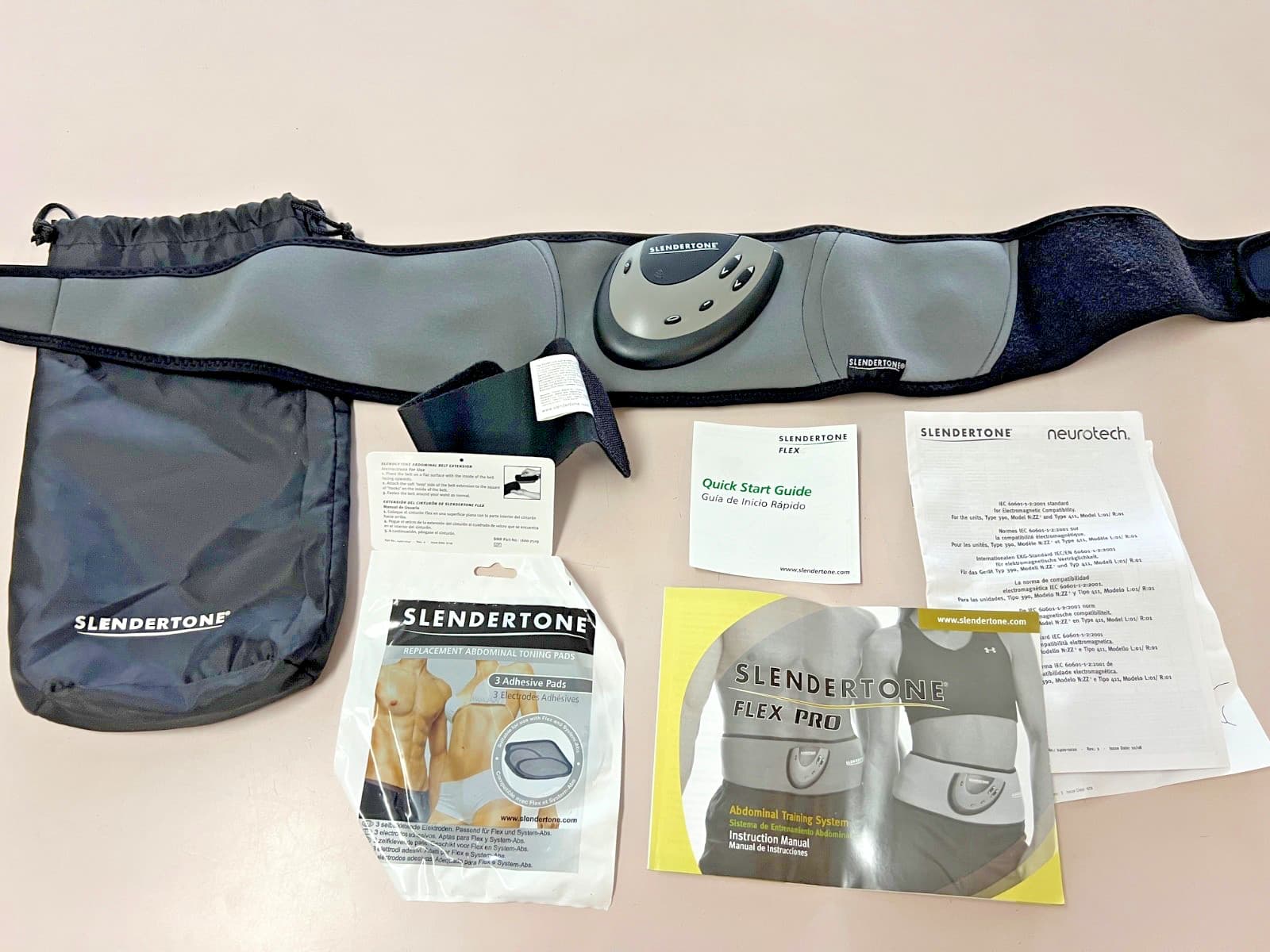 Slendertone Flex Abdominal Training System, lightly used, EUC