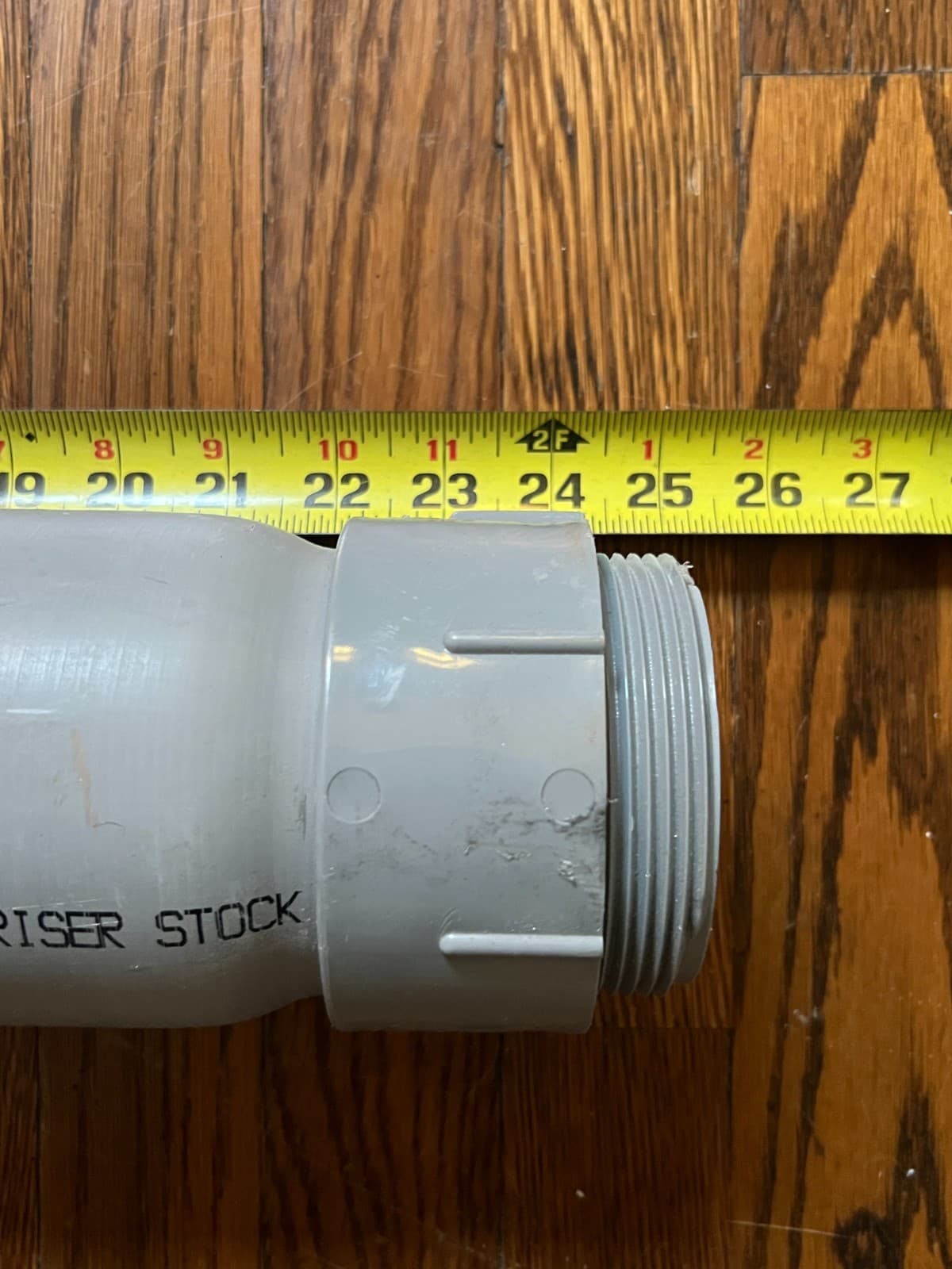 T&B CARLON E954LXX 3 in. Non-Metallic Electrical PVC Slip Meter Riser 24" Length 4