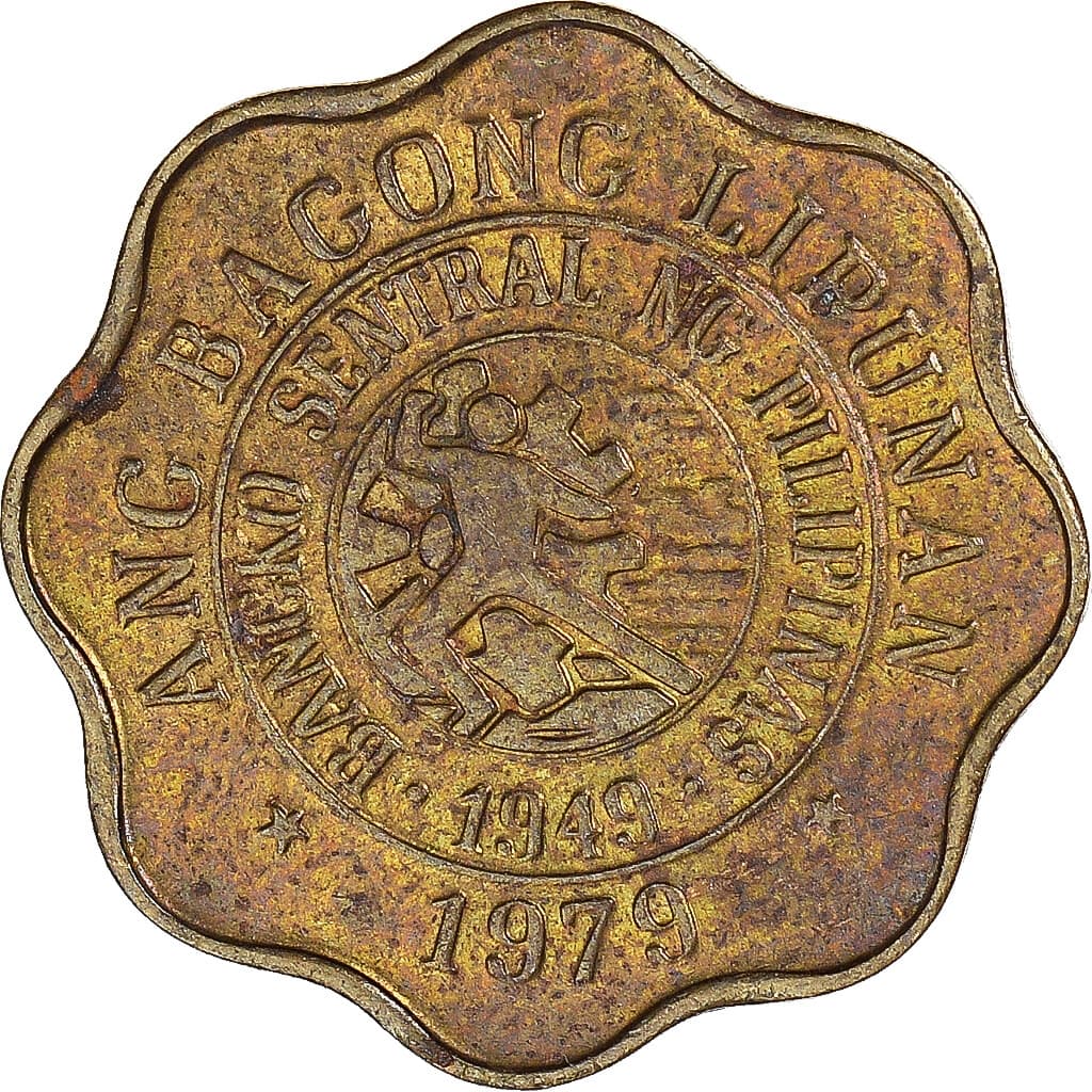 [#1325975] Coin, Philippines, 5 Sentimos, 1979