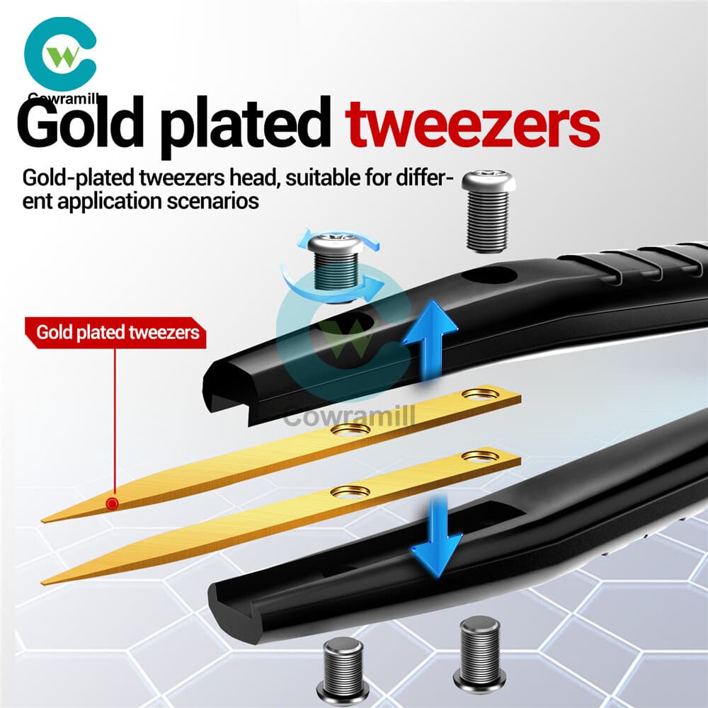 GN702 Smart Tweezer LCR Digital Bridge Meter Capacitor Inductor Component Test 5