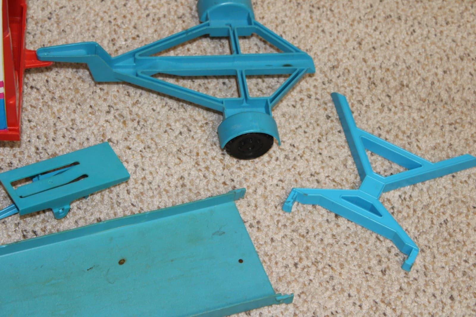 VINTAGE 1973 EVEL KNIEVEL SCRAMBLE VAN WITH BOX AND MOST ACCESSORIES 2