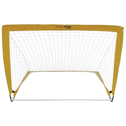 Rhino Flex 4'x 3' Portable Soccer Goal by  – Durable, Lightweight, Yellow 3