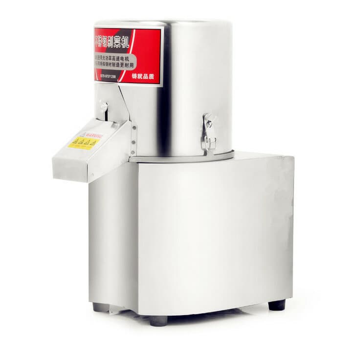 110V Electric Vegetable Chopper Stainless Steel Cutter Commercial Food Processor 3