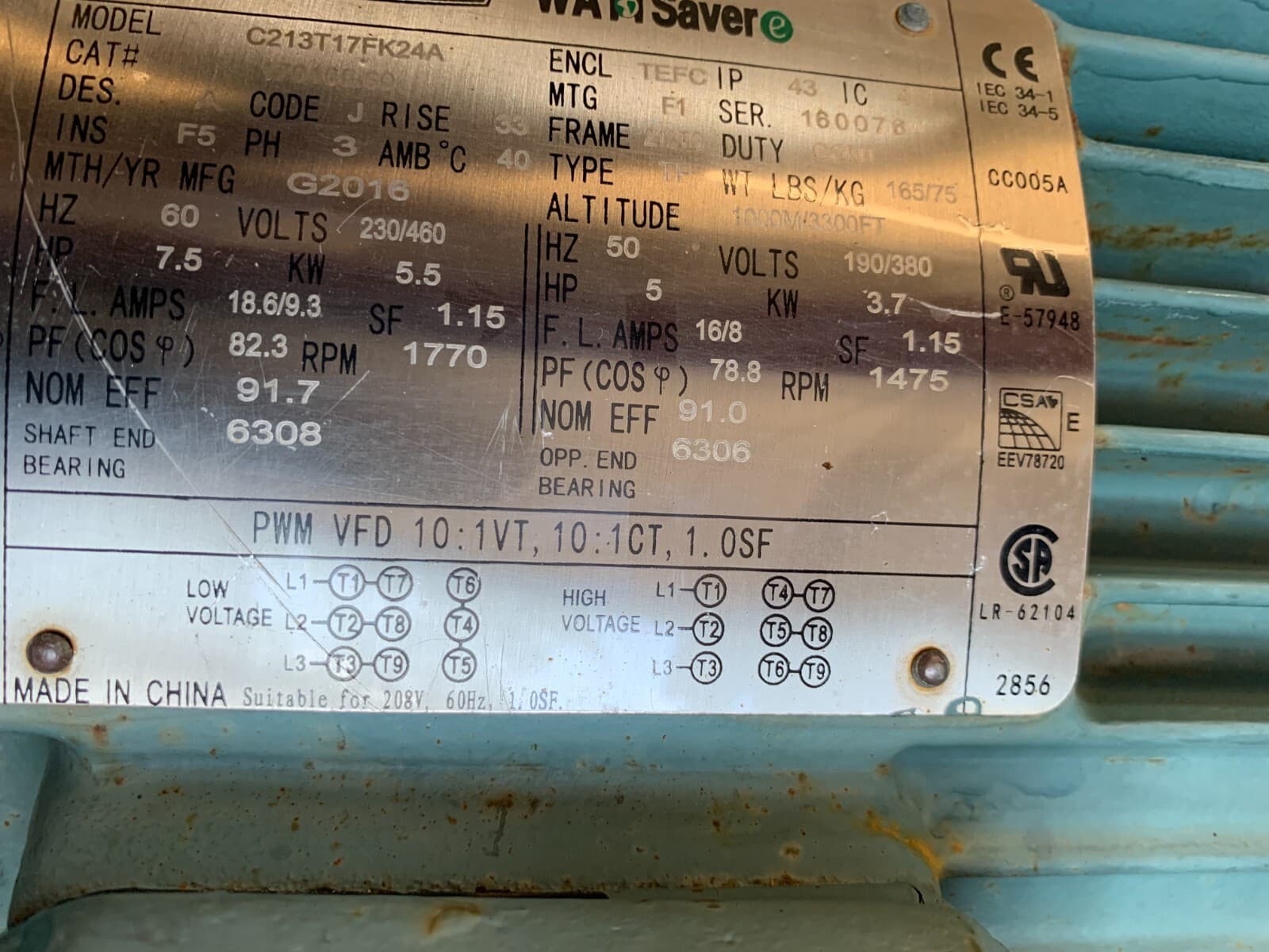 Rice Hydro TRE6 Hydrostatic Test Pump 4 GPM up to 2700 PSI Pressure Testing 4