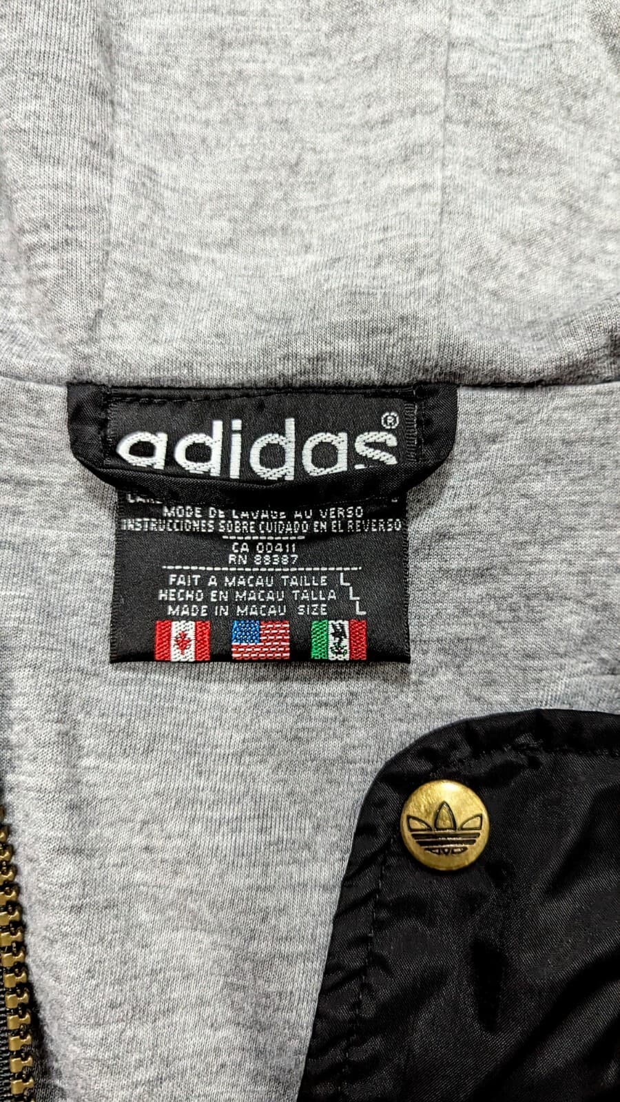 MADONNA MAVERICK PROMO JACKET ADIDAS WINDBREAKER RECORD COMPANY CREW EXCLUSIVE 6