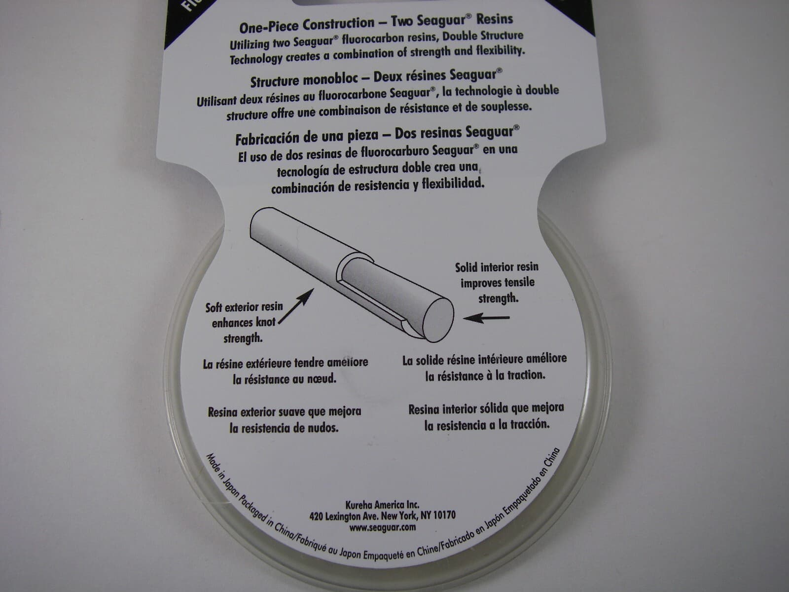 2 SEAGUAR GRAND MAX FLUOROCARBON TIPPET Fly Leader Material: 3X & 4X 4