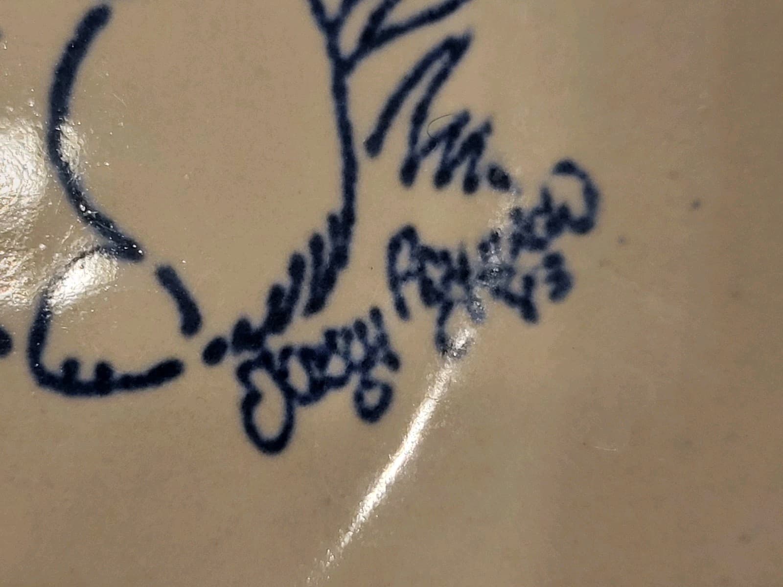 Corgi Louisville Stoneware  Corgi Dogs Signed Tulips Flowers Serving Dish 4