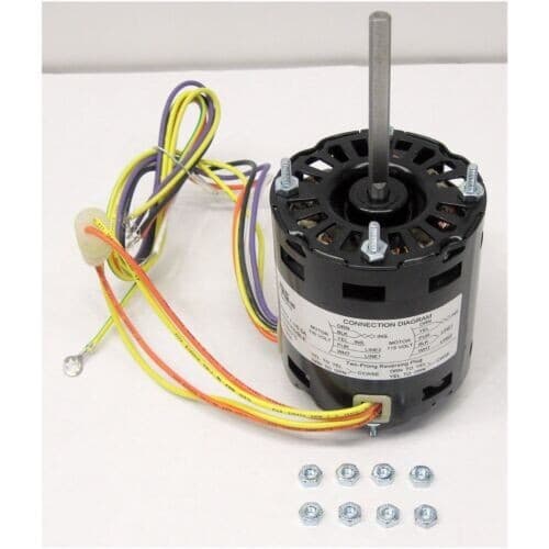 9721 Hvac Motor,115/208 To 230V,3-1/8 In. Same Day Shipping by 2pm CST