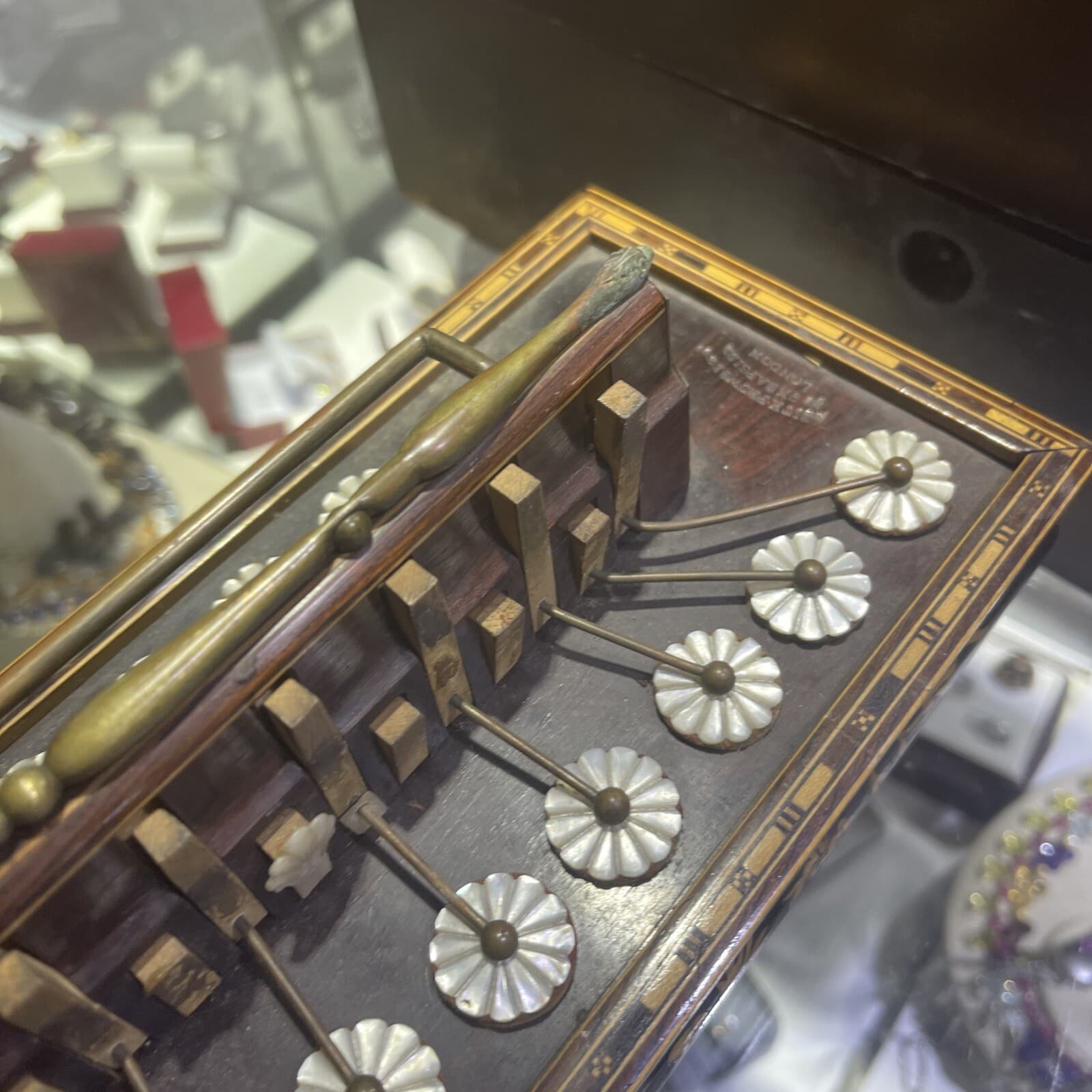 Rare Antique Accordion Flutina by Keith Prowse & Co OF CHEAPSIDE LONDON 4