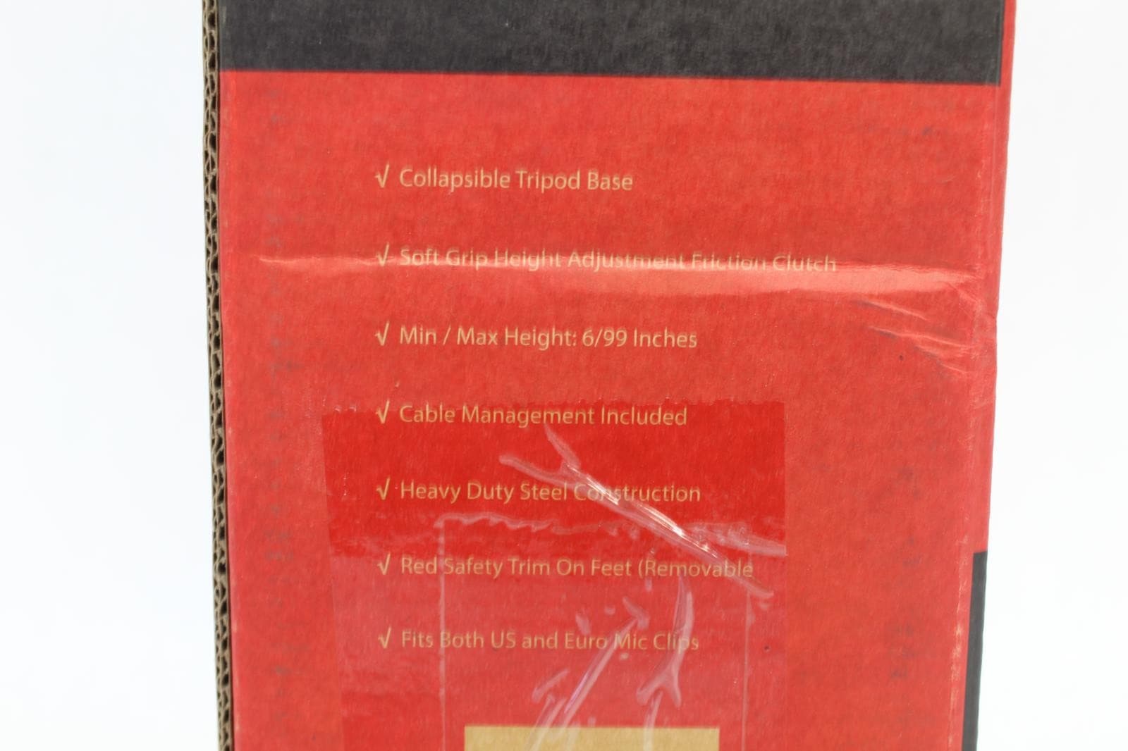 Gator Frameworks GFW-MIC-2020 Tripod Mic Stand w/ Telescoping Boom - Black 3