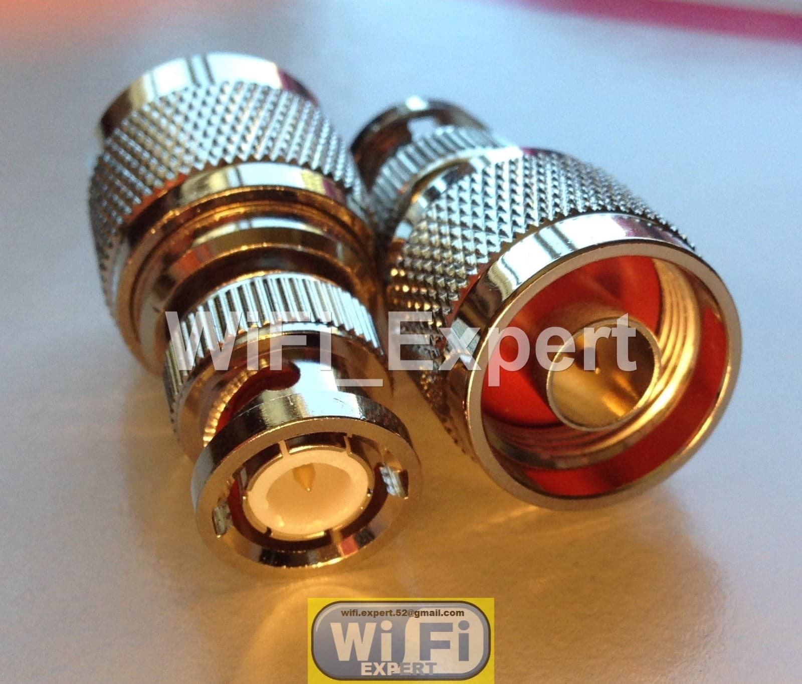 4pc/set RF coaxial adapter connector Kit N male/female to BNC Male / Female USA 2