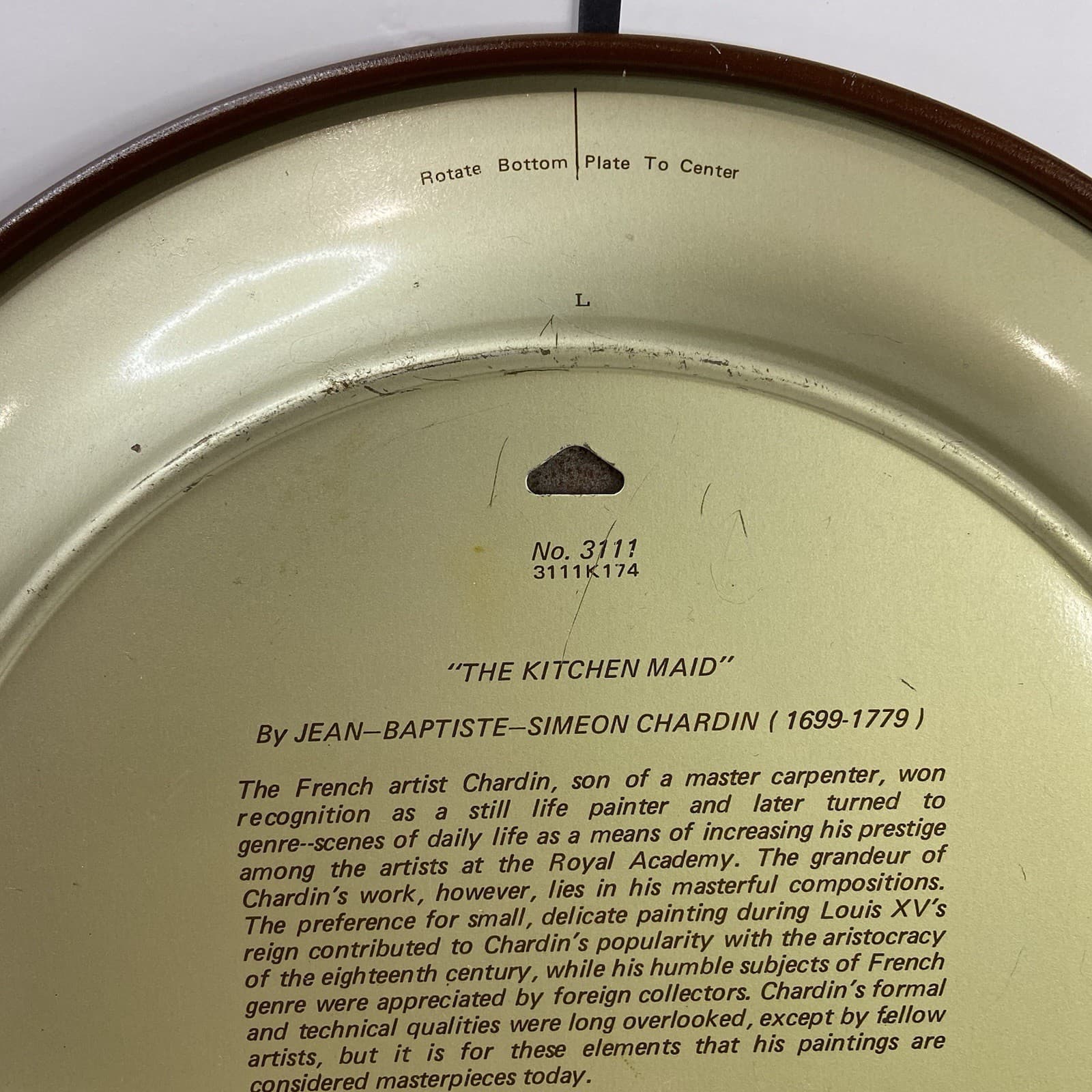 The Kitchen Maid By Jean-Baptiste- Simeon Chardin (1974) No.3111 6