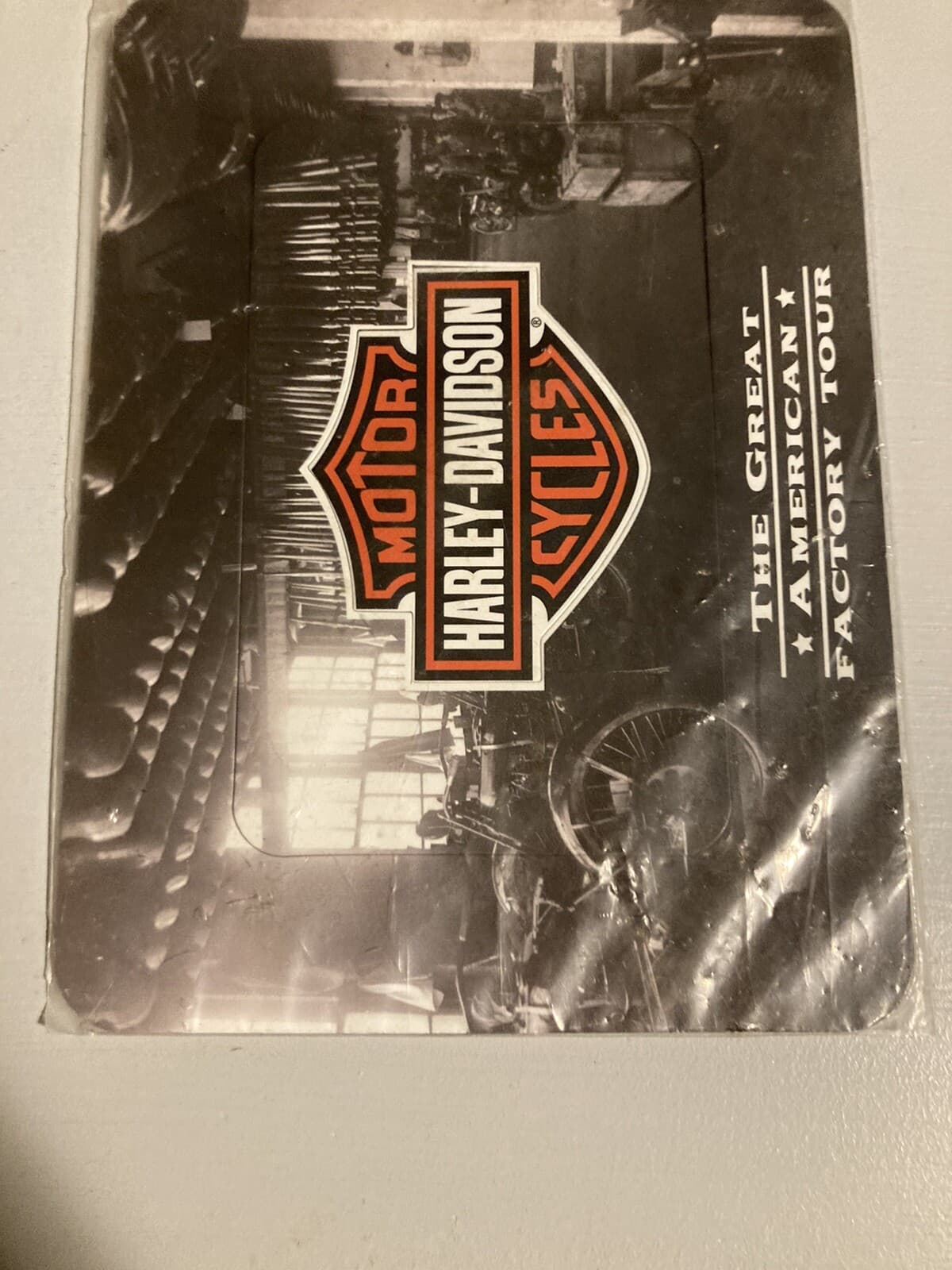 Harley Davidson Refrigerator Magnet Frame Factory Tour, 5x3” 2