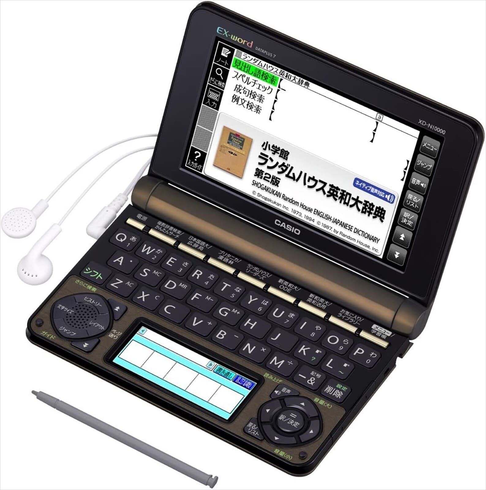 CASIO EX-Word DATAPLUS7 XD-N10000 Electronic Dictionary Japan Used