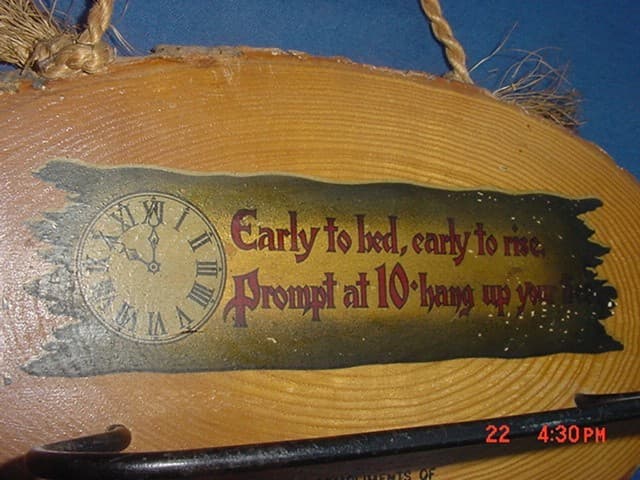 CA 1900 JOE GOODMAN CLOTHING NOVELTY ADVERTISING TIE RACK CHEHALIS WASHINGTON 4