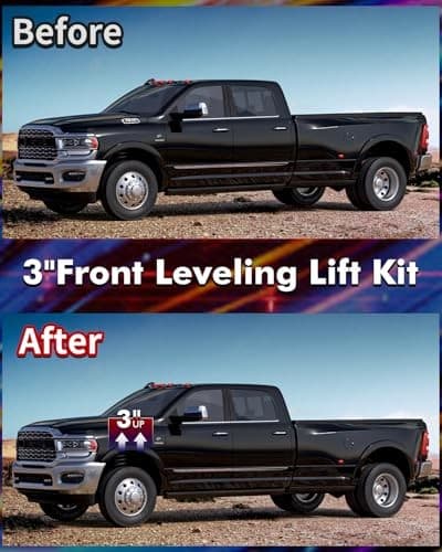  3'' Front Leveling Kit for 2014-2023 Ram 2500 4WD, 2013-2023 Ram 3500 4WD, 3  5