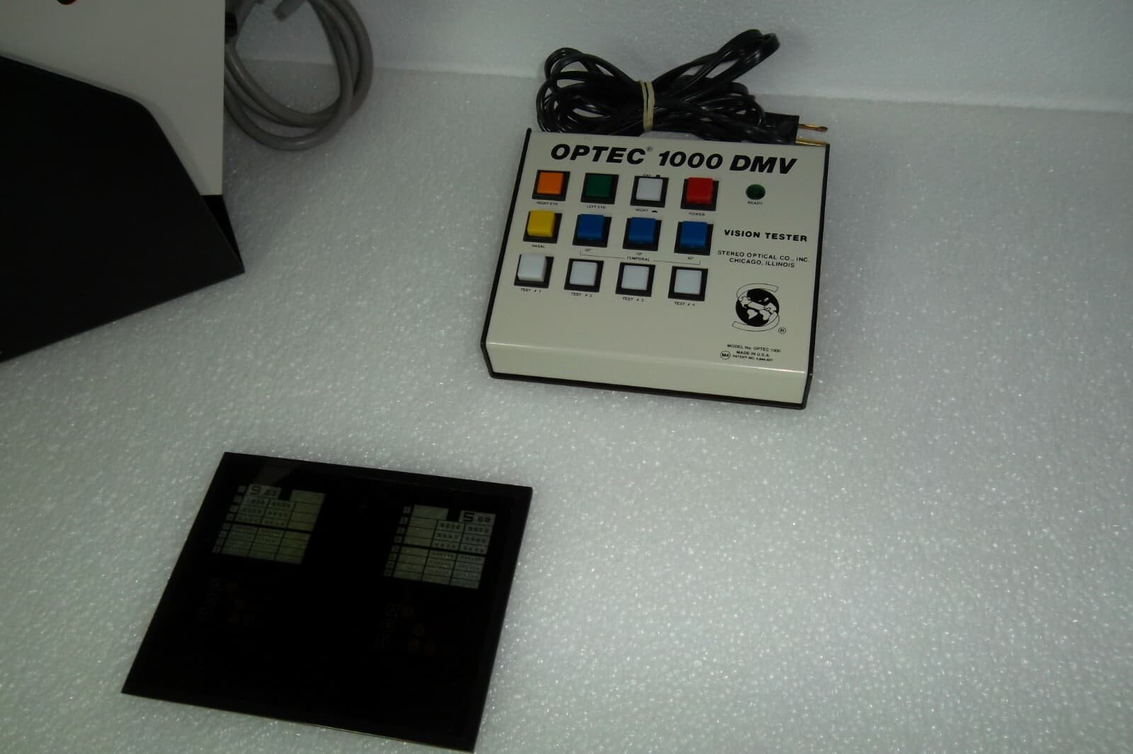 Stereo Optical OPTEC 1000 DMV Vision Tester / Screener w/Keypad Controller Slide 4