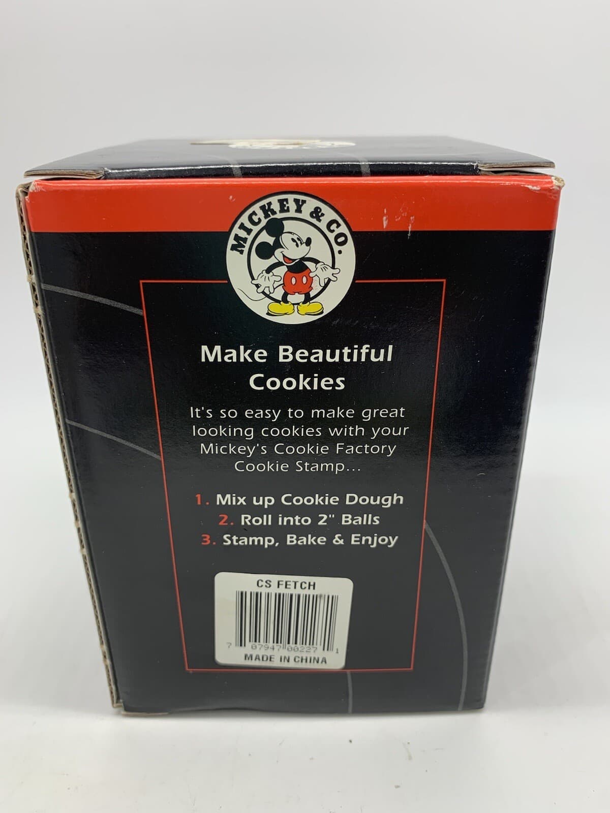 Disney Pluto Ceramic Cookie Stamp 5" Tall Mickey Mouse & Co. Decorative Baking 5