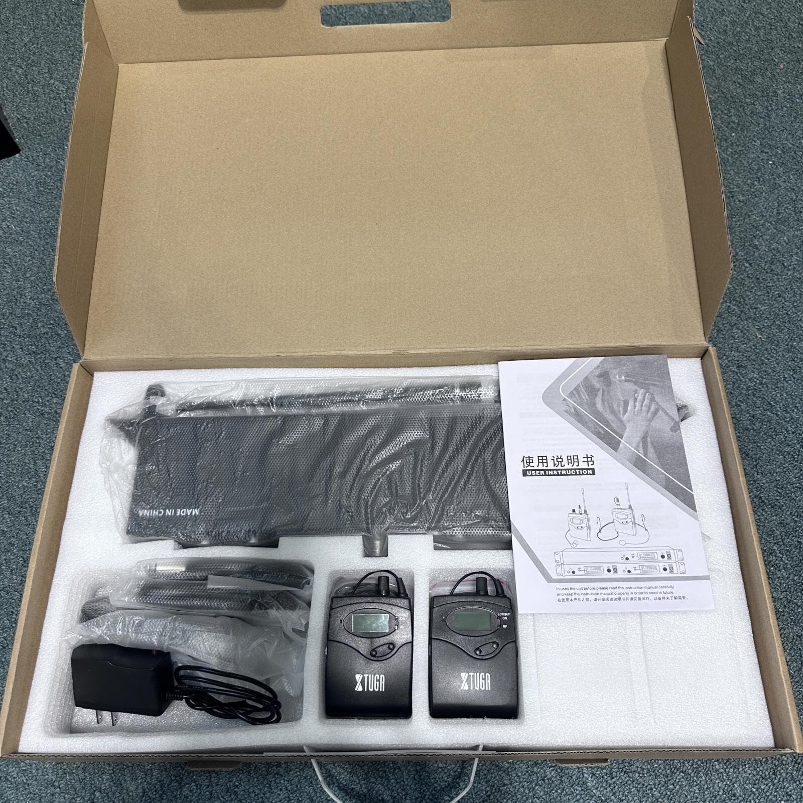 XTUGA IEM1200 Wireless in Ear Monitor System 2 Channel 2/4 Bodypacks Monitoring 2