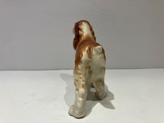 Vintage 1950 Lefton English Cocker Spaniel Hunting Dog Figurine E-3302 5