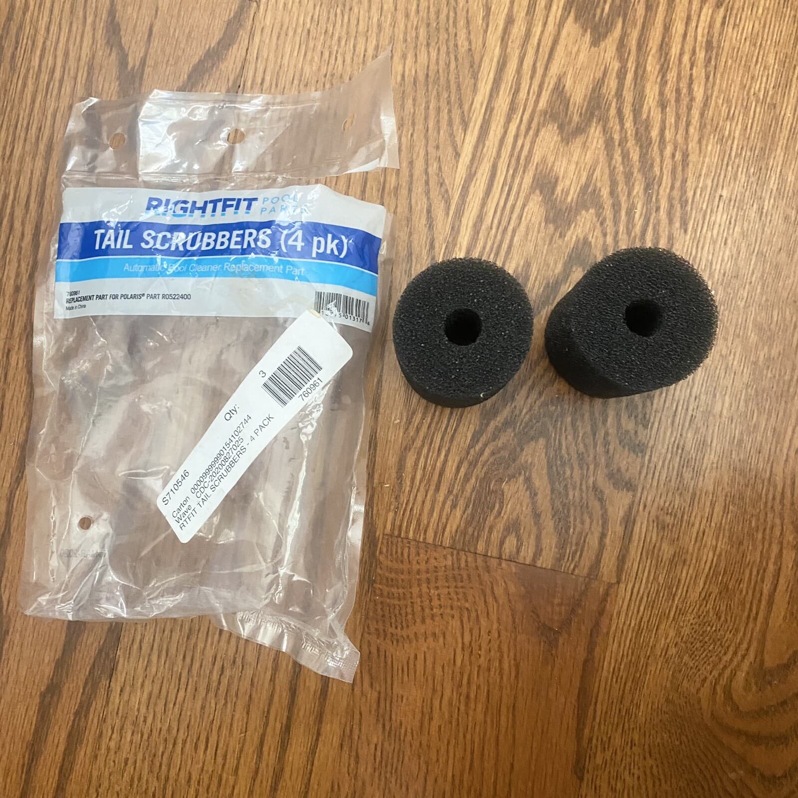 Right Fit Replacement Sweep Hose Tail Scrubber Polaris Pool R0522400 2-Pack Pool 2