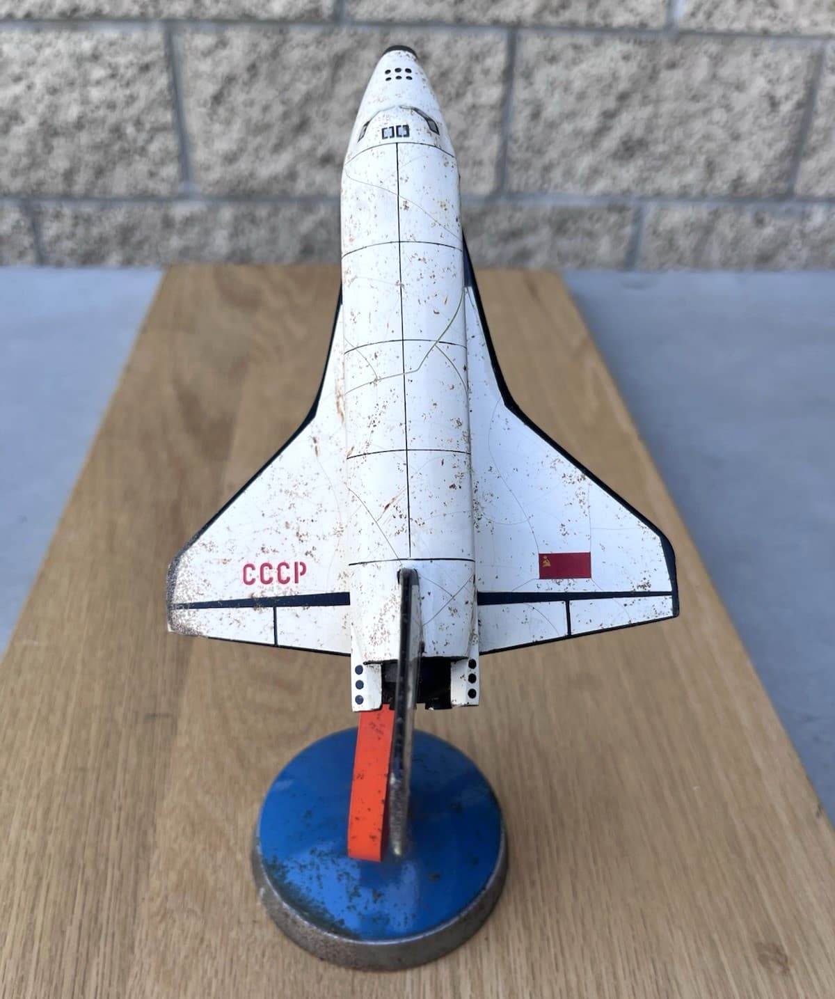 Vintage Soviet Union Buran Spaceshuttle Spacecraft Model Russia Spaceplane  CCCP 3