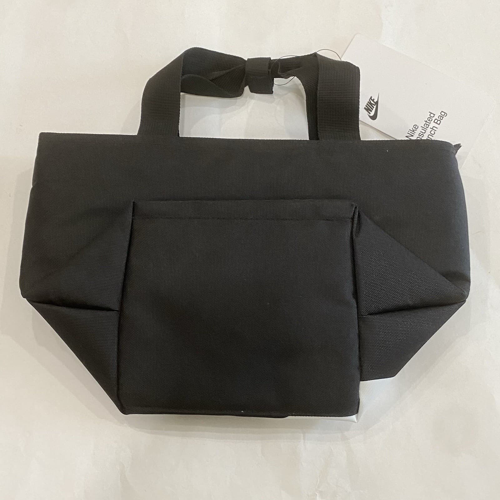 Nike Insulated Lunch Bag Black Zipper New Autographed By Hunter Greene 6