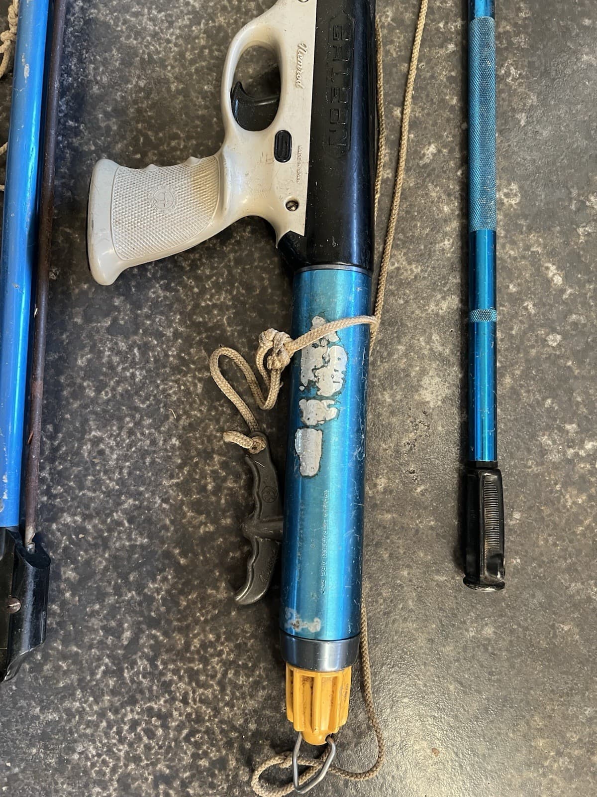 Vintage Nemrod Fishing Spear Gun Made in Spain Atom Divers Spear 3