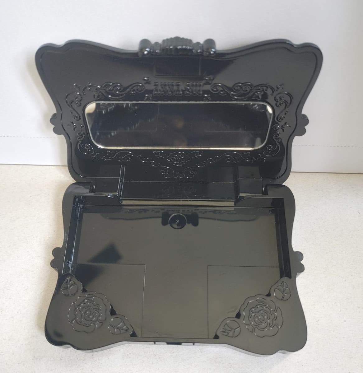ANNA SUI Oil Control Blotting Paper with Black Mirror Compact Case - RARE!! 5