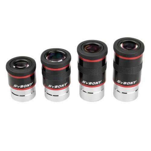 SVBONY 1.25" 6/9/15/20mm Telescope Eyepiece 68° Ultra Wide Angle Kit for vision