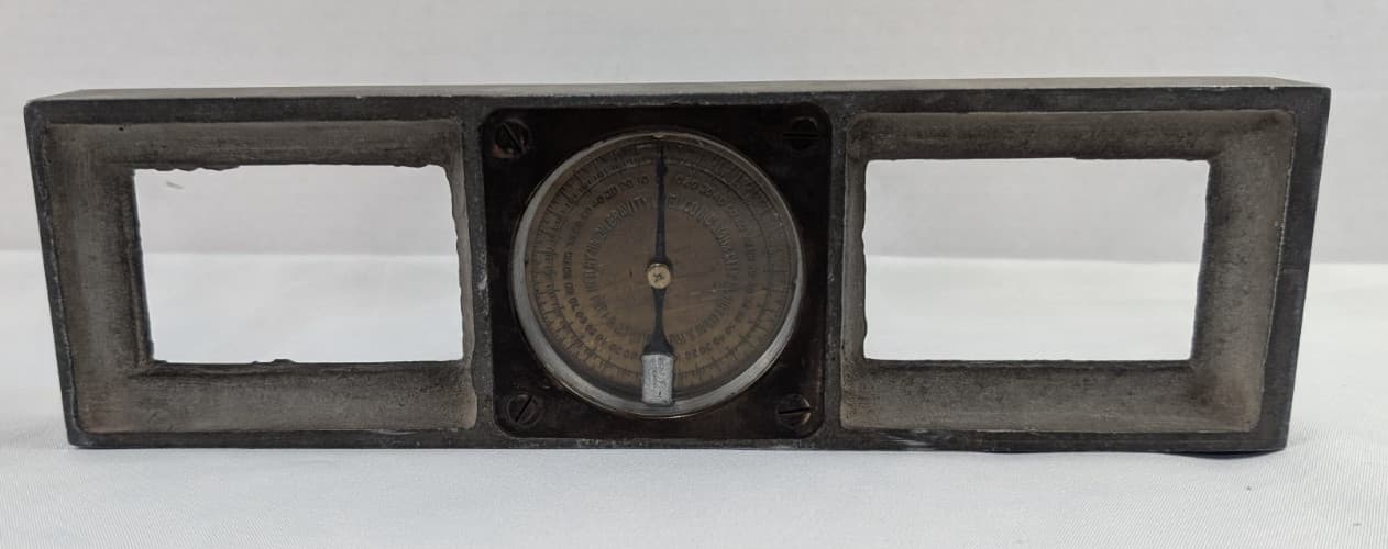 Union Gravity 12 Inch Inclinometer Level Rare Vintage 4