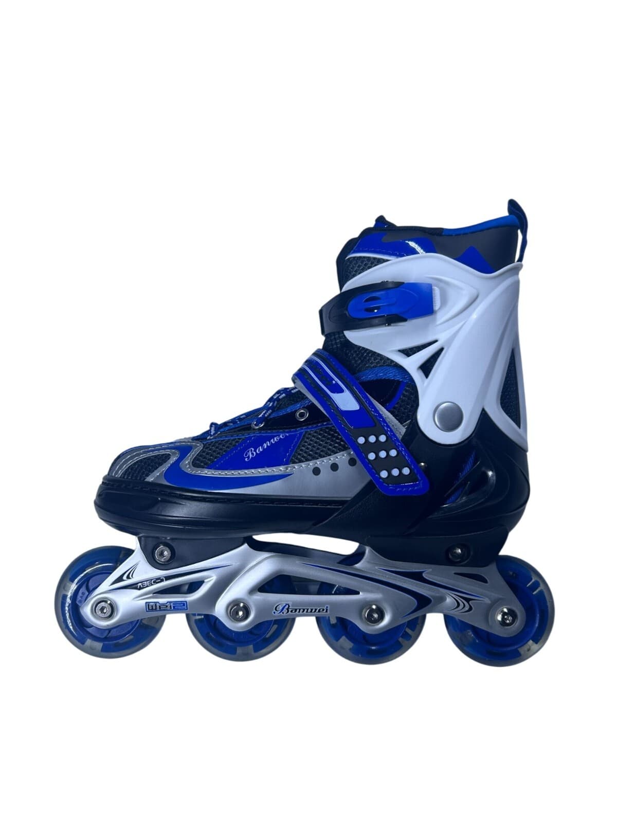 Banwei In-Line Skates Rollerblades Adjustable Size LARGE (39-42) New without box 3