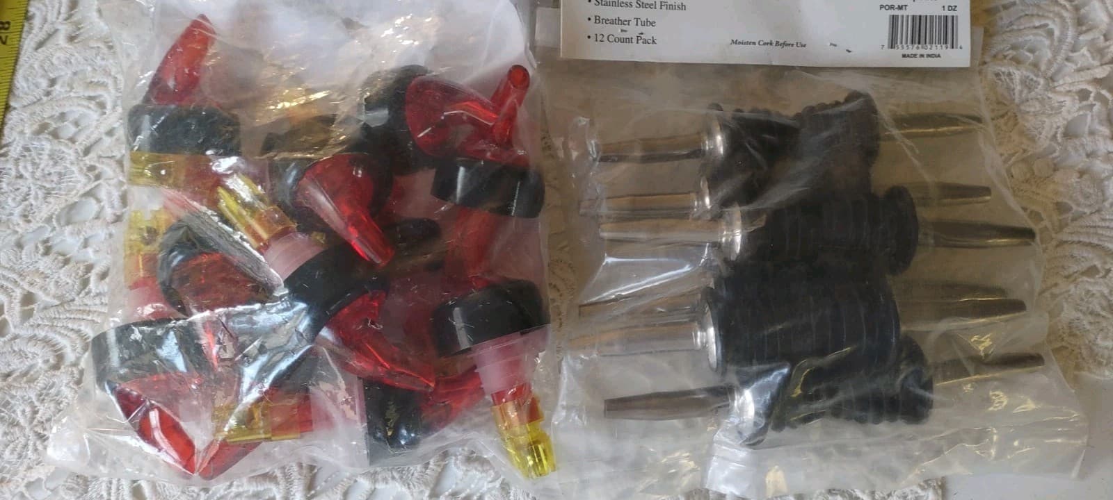 Measured Liquor Bottle Pourers 24- 1 oz and 1.5 oz Quick Shot Bar pour Spouts 