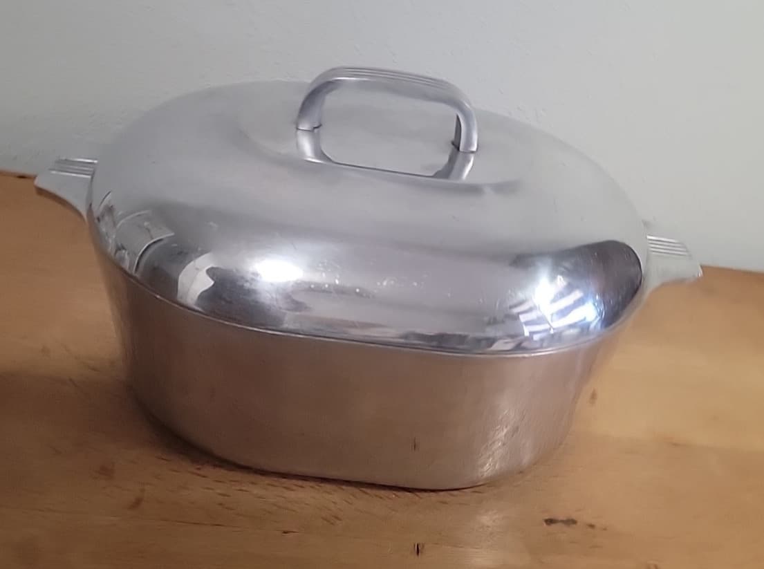 VTG Magnalite  4265  8 Qt Roaster Dutch Oven Trivet & Lid 4