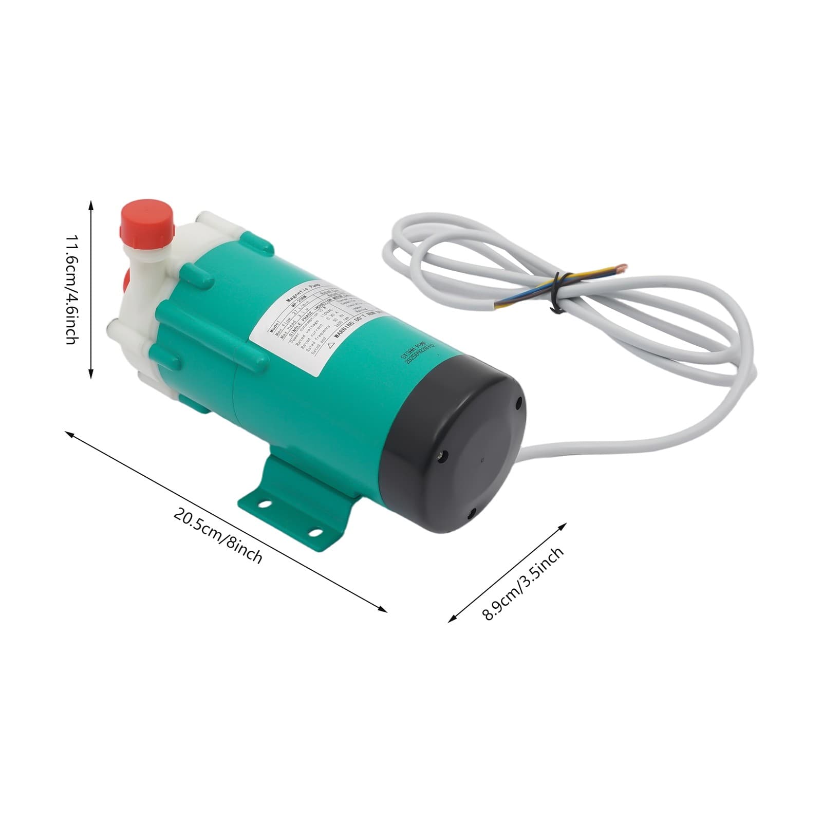 Magnetic Drive Circulating Pump Chemical Pump Corrosion Resistant Pump MP-20R 2