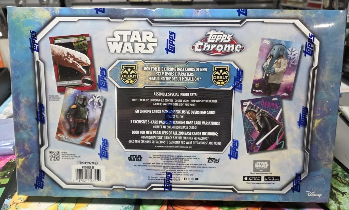 Topps Chrome Star Wars Super Box 2025 Costco Exclusive Trading Cards - Sealed! 4