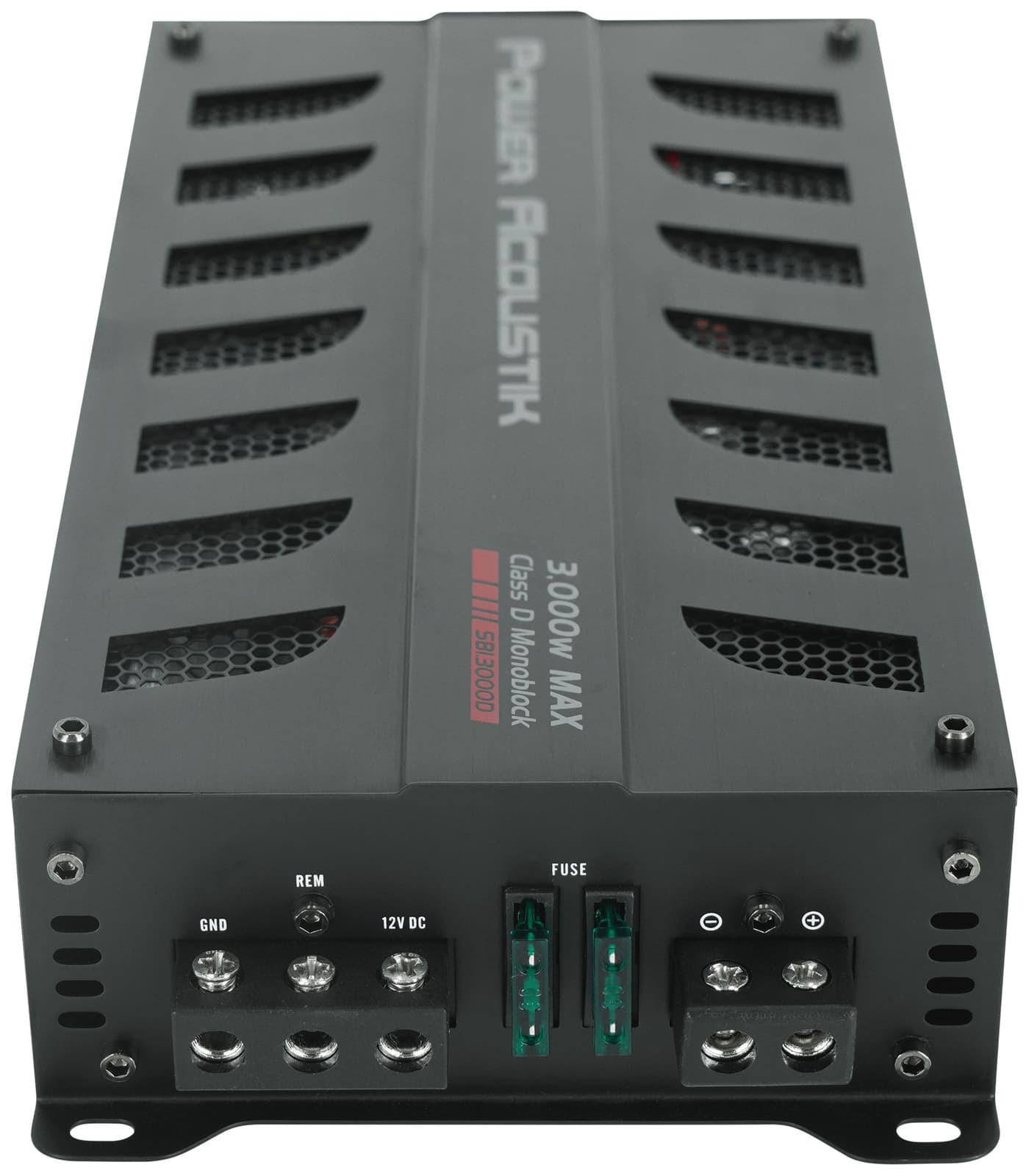 Power Acoustik SB1.3000D 3000 Watt Mono Amplifier 1-Ohm Class D Amp SB1-3000D 5