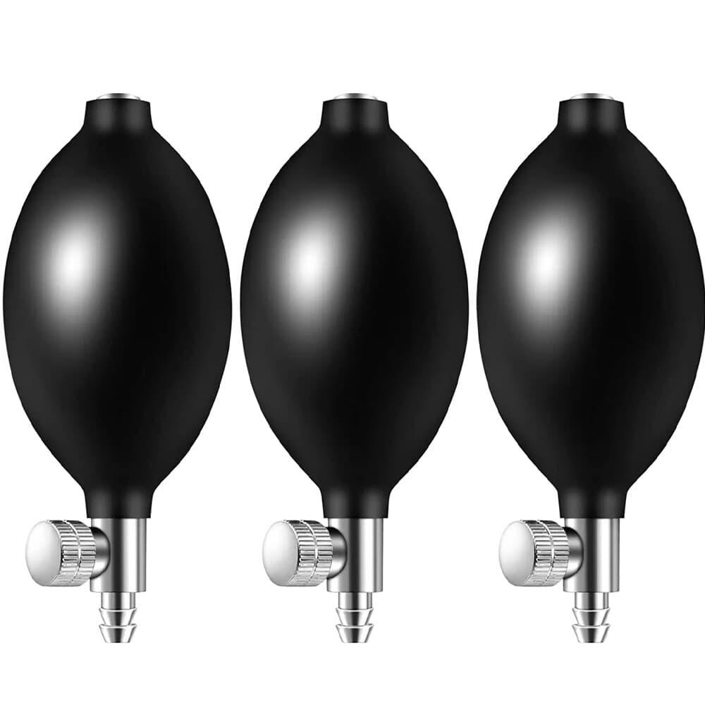 3/6Pcs Blood Pressure Latex Bulb Inflation Bulb Pump Hand Squeeze Bulb Air Valve