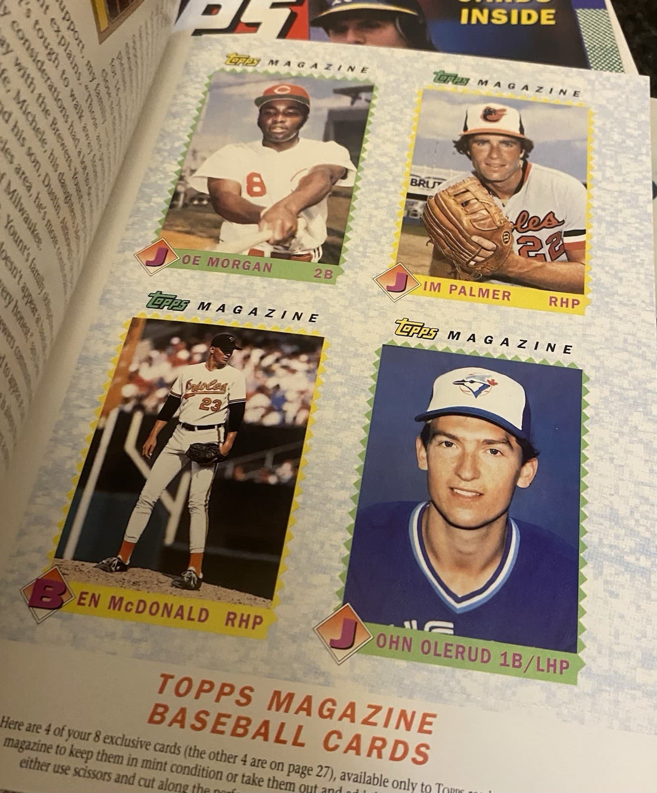 TOPPS MAGAZINES PREMIER WINTER 1990/SPRING 1990/WINTER 1991- ALL +BASEBALL CARDS 2