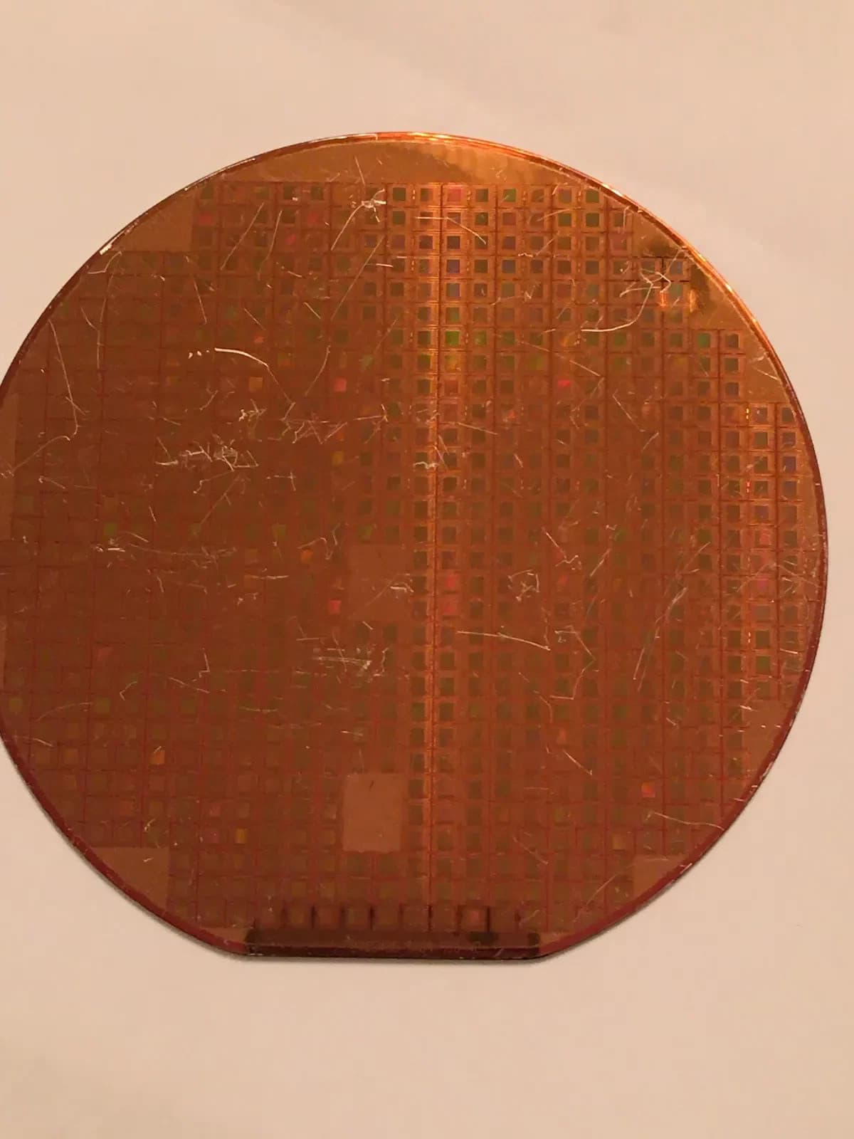 4" Unknown  Silicon Wafer 1980s Extremely Rare 2