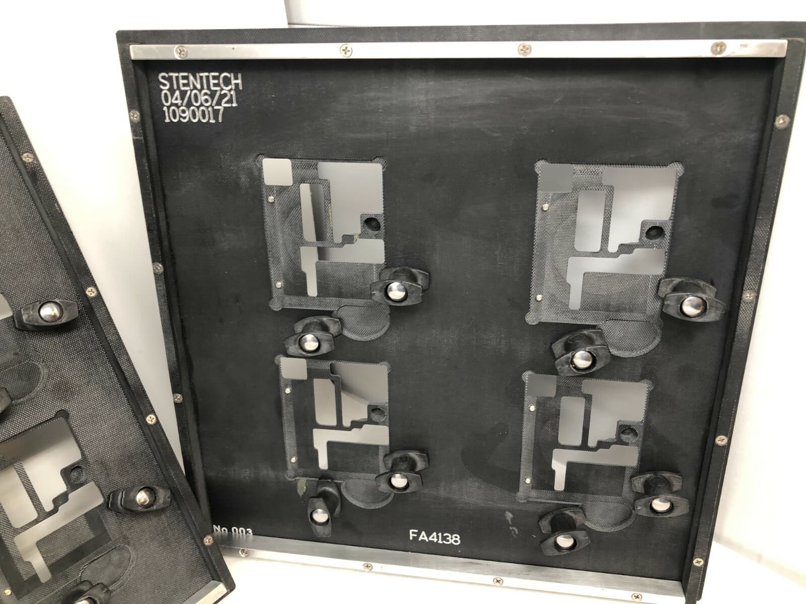 3-Stentech 1090017 FA4138 Wave Solder Pallets No.1 No. 2 & No.3  4