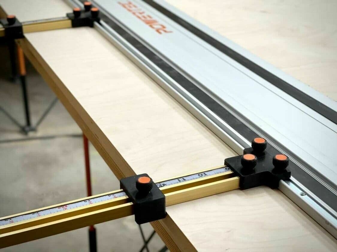 ToolCurve Parallel Guides for PowerTec Guide Rails and Track Saws 3