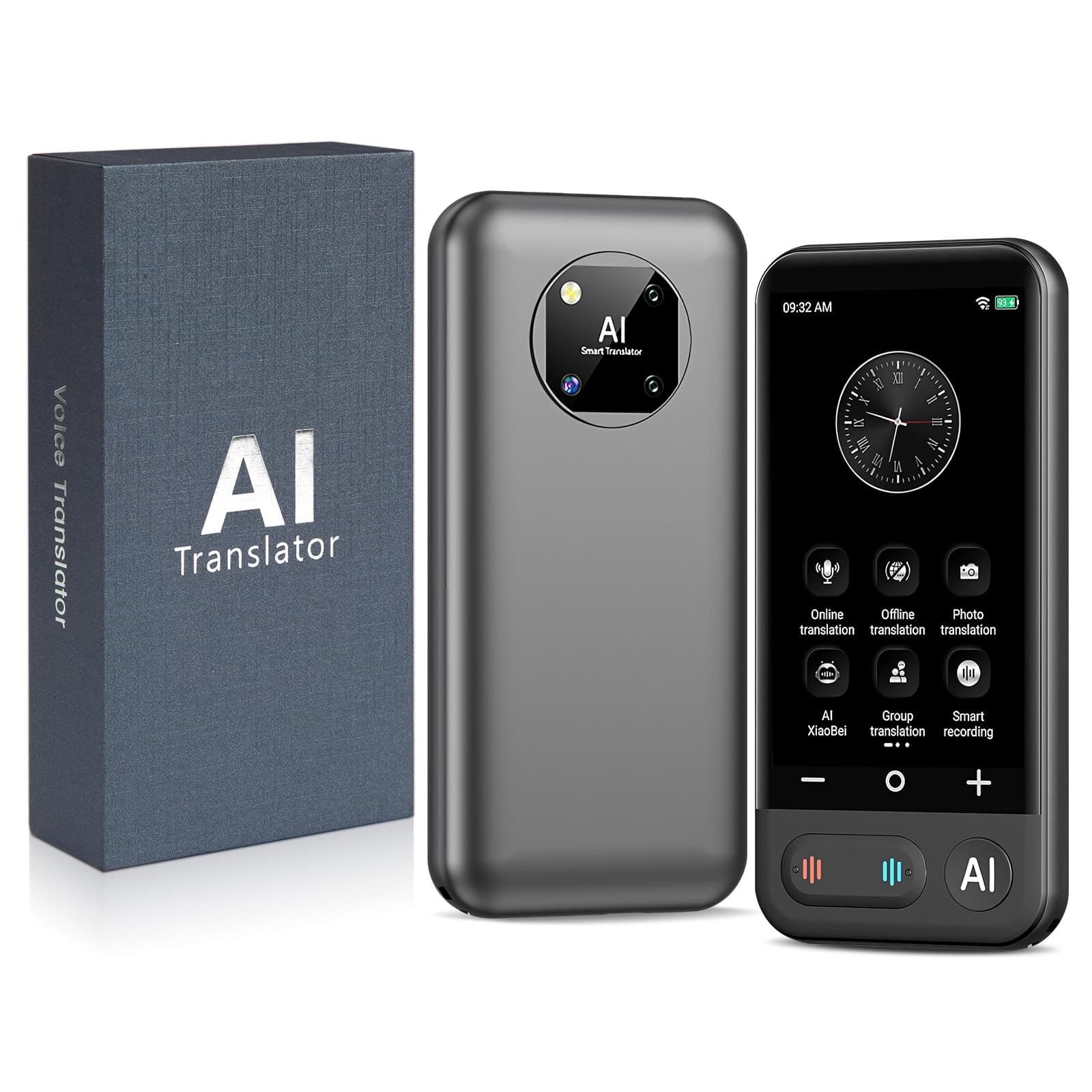 Instant Language Translator Device, 150 Online Translation, 20 Offline Transl...