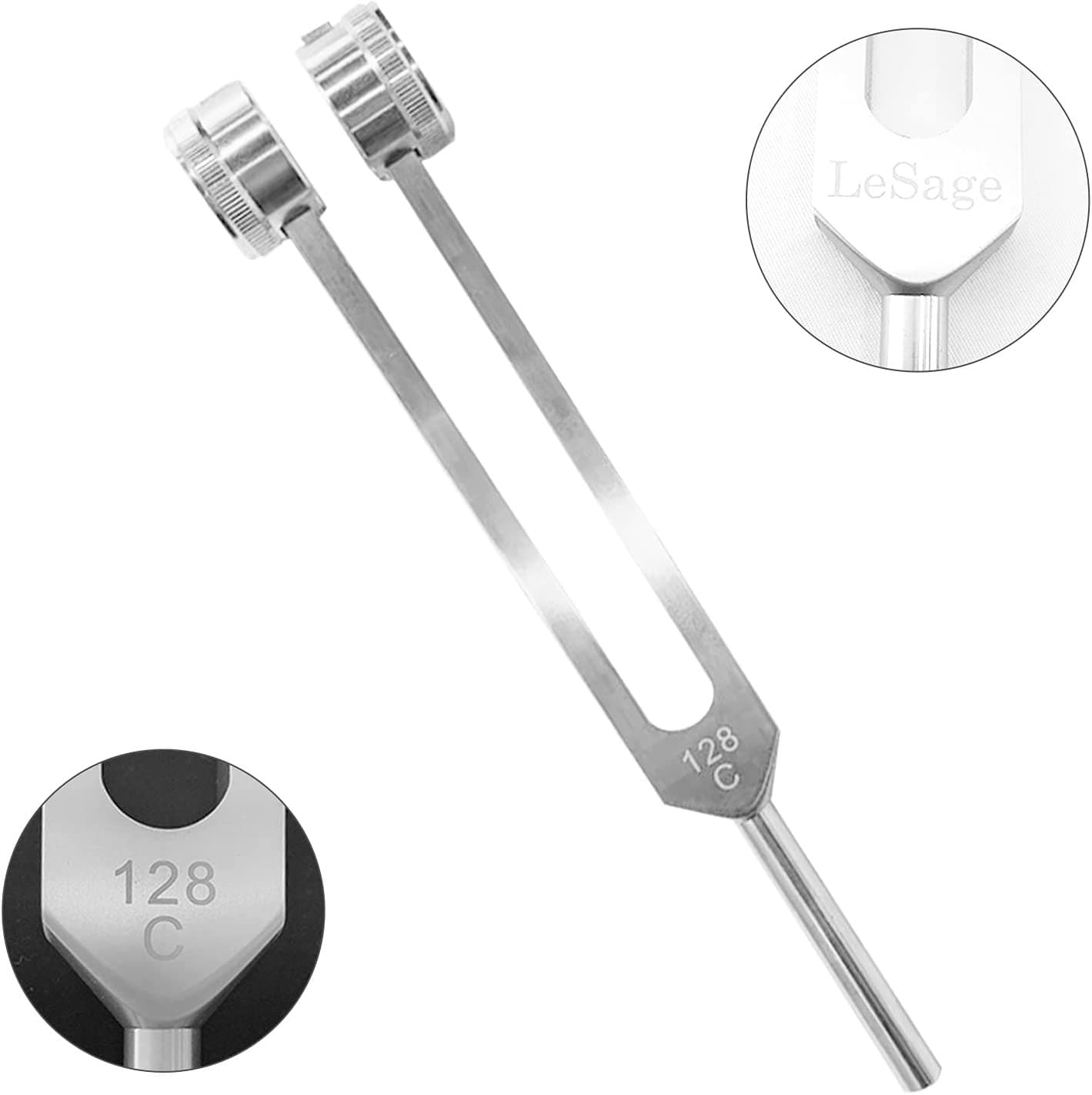 128 Hz Tuning Fork Medical Weighted Biosonics Tuning Forks for Healing 128 Hertz 2