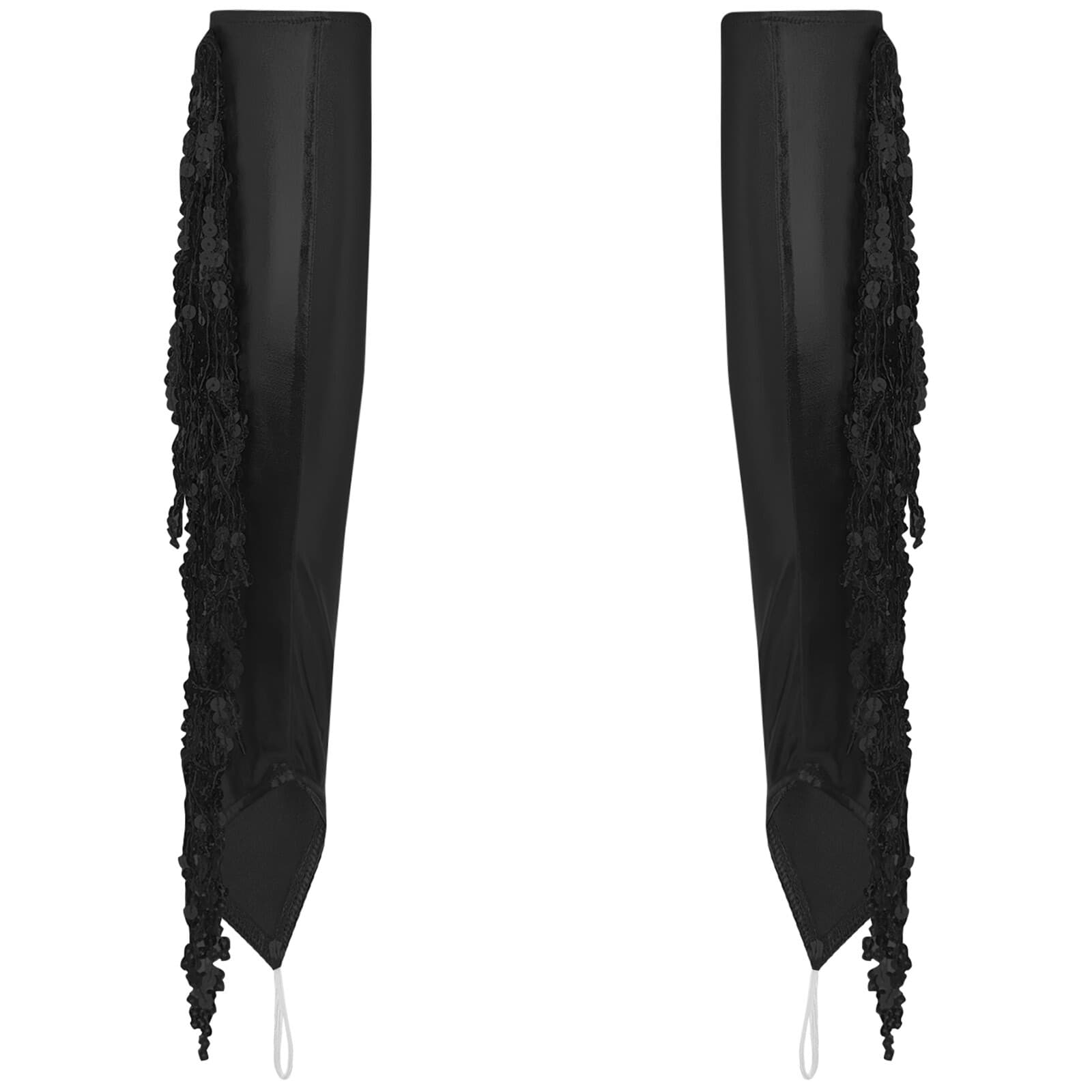 Women Bodysuit Glitter Leotard Rhythmic Gymnastics Dance Outfit Sequins Jazz 4