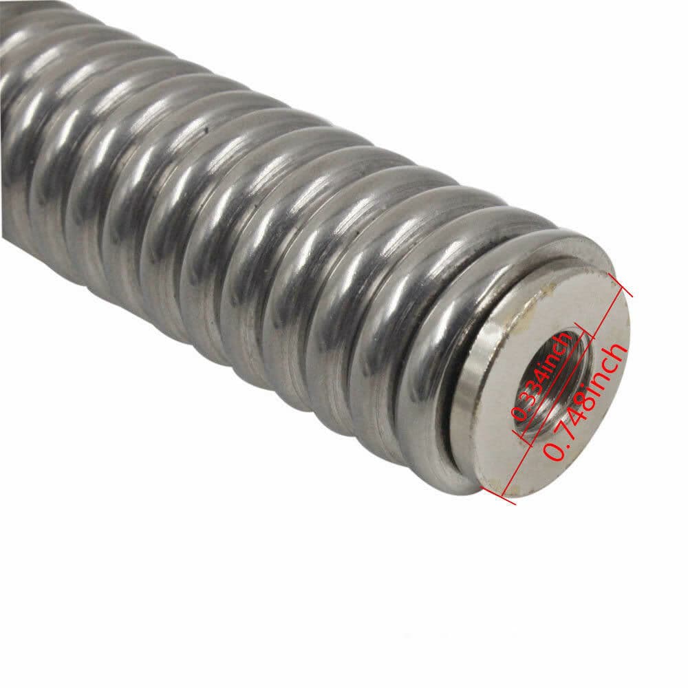 Heavy Duty Chrome Spring for CB Radio Antennas with 3/8 X 24 Threads 5