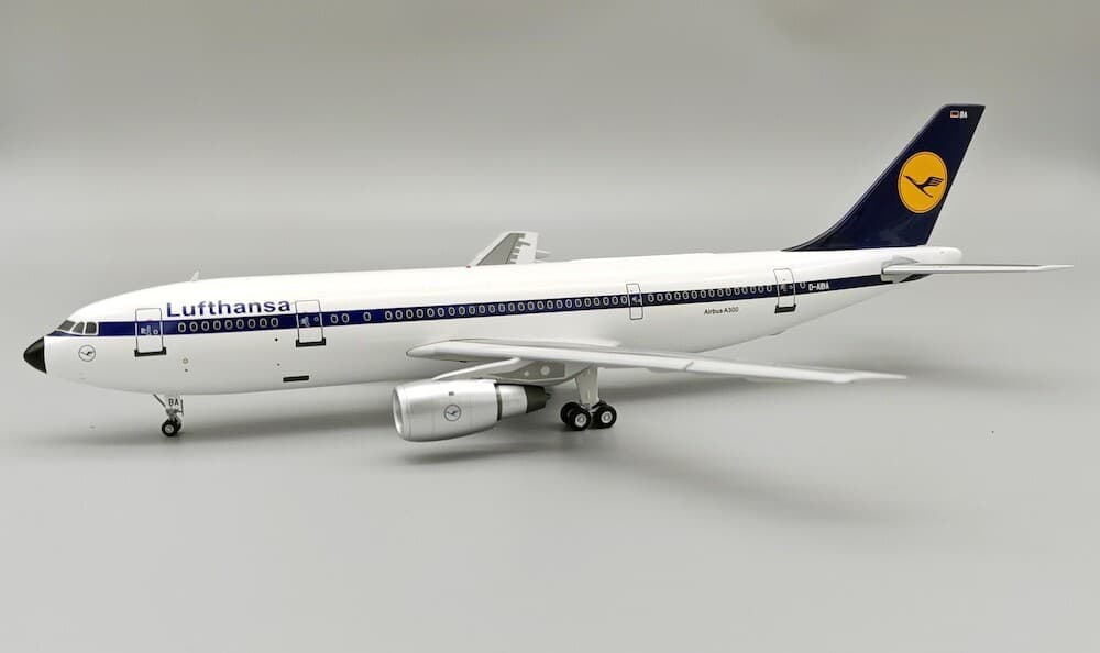 JFox JF-A300-005 Lufthansa Airbus A300B4 D-AIBA Diecast 1/200 Jet Model Airplane 6