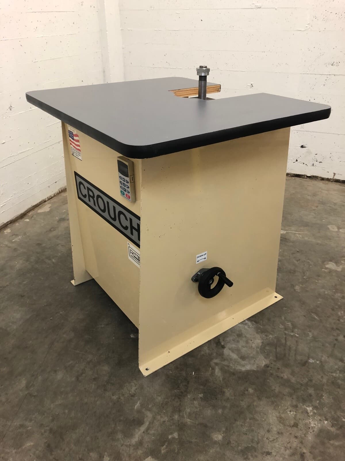 2003 RITTER / CROUCH CR CR354 PROFILE SANDER / INVERTER CONTROLLED VARIABLE SPD. 3